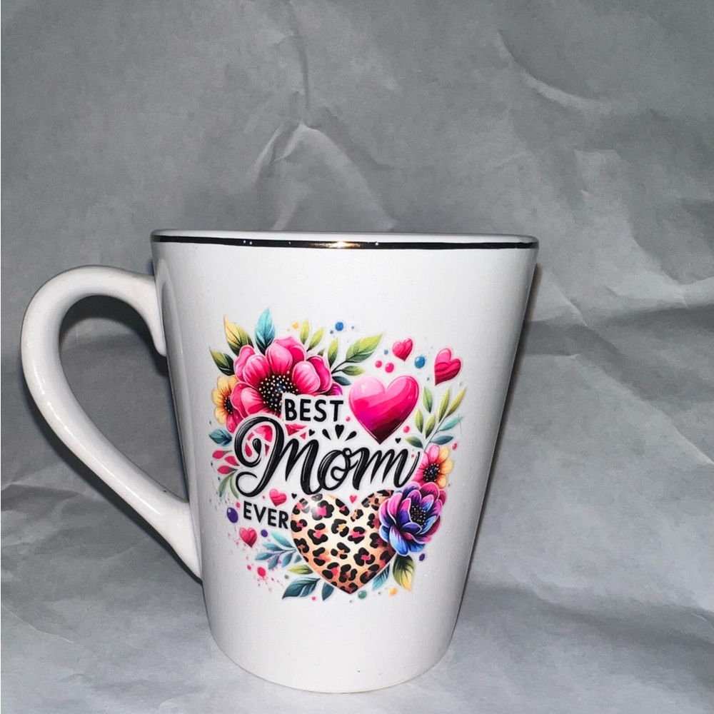 Leopard Heart - Sip in Love: Custom Handmade Mom Mugs – Celebrate the Superhero